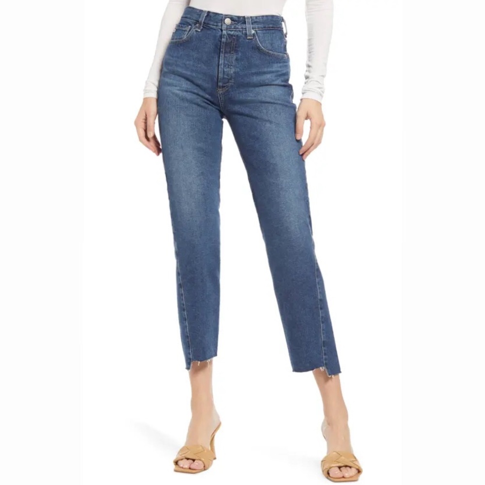 “NEW” AG Adriano Goldschmied Twisted Alexis High-Rise Vintage Fit Jean